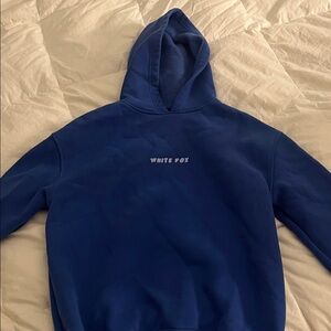 White Fox Boutique Blue Hoodie